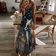 thumbnail image 3 of Nine Tailed Fox Chasing Butterfly Fine Art Sleeveless Dress Summer Dress Woman 2025, 3 of 7