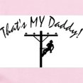 thumbnail image 2 of CafePress - That's My Daddy! Infant Bodysuit - Baby Light Bodysuit, Size Newborn - 24 Months, 2 of 4