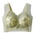 thumbnail image 2 of LLYWEY Wire-Free Push up Bras for Women Discounts Womens Padded Bras Ladies Balconette Bra Style-752 Women Soft Cup Bra Feature Adult Female Training Sports Bras Green 48B, 2 of 3