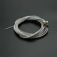 thumbnail image 1 of Pack of 5 Bass String Craftsmanship Music Wire Dust-proof Strings Upgraded Parts Electric Guitar Musical Fittings Instrument Accessory Replaced Part, 1 of 8