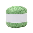 thumbnail image 1 of fastboy Knitting Thread Cotton Crochet Yarn Tapestry Weave Line DIY Accessory fruit green, 1 of 8