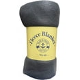 thumbnail image 2 of Blanket Throws Bulk Pack, Heavy Blanket for Home Car Pet (Pack of 2 Black), 2 of 2