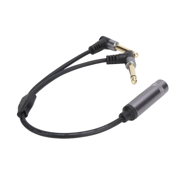 Convertidor de cable, Suministros de audio para el cable divisor de audio enchufe y reproducción portátil para equipos ktv para amplificadores de potencia para mizclador