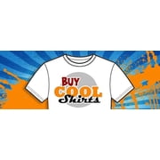 Buy Cool Shirts Casual mens V-neck Tee Shirt, Medium Dark Heather Gray