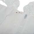 thumbnail image 2 of Kmbangi Women Short Sleeve Solid Color Boat Neck Close-fitting Crop Tops, 2 of 6