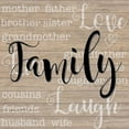 thumbnail image 2 of Santiago, Daniela 15x15 White Modern Wood Framed Museum Art Print Titled - Family, 2 of 4