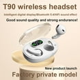 thumbnail image 6 of Hybrid Active Noise Cancelling Wireless Earbuds, 6 Mics Smart Noise Cancelling 55H Playtime, 32 Preset EQs via APP, Bluetooth 5.3 ENC AI Call Ear buds, IPX8 Waterproof Headphones with LED Display, 6 of 9