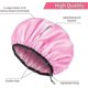thumbnail image 5 of Shower Cap For Women. Adjustable Reusable. Extra Large. Double-layer Waterproof, 5 of 5