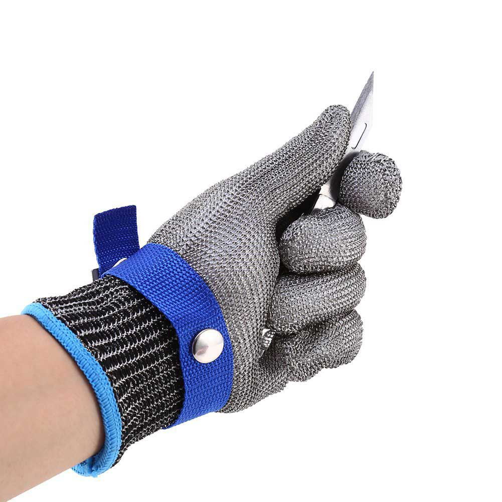1PC Cut Proof Stab Resistant Stainless Steel Wire Metal Mesh Butcher Gloves 