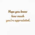 thumbnail image 3 of American Greetings Thank You Card (You're Appreciated), 3 of 6