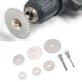 thumbnail image 1 of Circular Saw Blades,  Tool Cutting Wheel Set Efficient Cut HSS  Plastic Universal  for Renovation, 1 of 7
