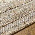 thumbnail image 6 of Hauteloom Miho Jute Living Room, Bedroom Area Rug - Contemporary - Tan, Charcoal, Off White - 2' x 3', 6 of 6