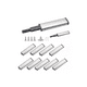 thumbnail image 1 of Herrajes de Cajones Push Open BELUG 10 Piezas Plata, 1 of 5