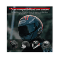 thumbnail image 4 of Intercomunicador Para Casco Motocicleta Audífonos Bluetooth5.3 Ip67 Lab.G Negro, 4 of 5