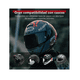 thumbnail image 4 of Intercomunicador Para Casco Motocicleta Audífonos Bluetooth5.3 Ip67 Lab.G Negro, 4 of 5