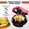 thumbnail image 2 of Máquina para hacer tortillas Nostalgia Taco Tuesday de 20 a 25 cm, color rojo, 2 of 6