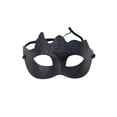 thumbnail image 2 of Black Masquerade Mask 7 Inch Venetian Half Face Mask, Mardi Gras Mask for Men and Women Halloween Accessory for Masquerade Party, 1 Pack, 2 of 5