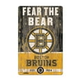 thumbnail image 2 of Boston Bruins Sign 11x17 Wood Slogan Design, 2 of 2