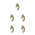 thumbnail image 3 of Maytalsory Animal Head Key Hook Sturdy And Durable Construction Adding Touch Of Whimsy golden(horse) 5Set, 3 of 6