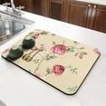 thumbnail image 3 of Washable Rubber Pioneer Dish Drying Mats for Kitchen Counter Home Large Coffee Bar Pad Accessories and Decor for Utensils Stemware 23.5''x15.5'', 3 of 7