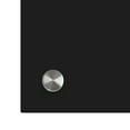 thumbnail image 3 of Magnetic Eraser Glass Board 48" X 72" Inches Eased Corners - Black, 3 of 5