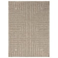 thumbnail image 2 of Allstar Rugs  Abstract Themed Polypropylene Outdoor Rug 5' 0" x 6' 11" - Coconut, 2 of 5