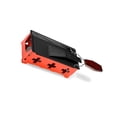 thumbnail image 1 of maskred Ensemble de Gril en Acier Inoxydable Anti-Adhésif Mini Rectangulaire Portable Anti-Rouille Pliable Bœuf Steak Barbecue Pique-Nique Poêle Rouge, 1 of 6