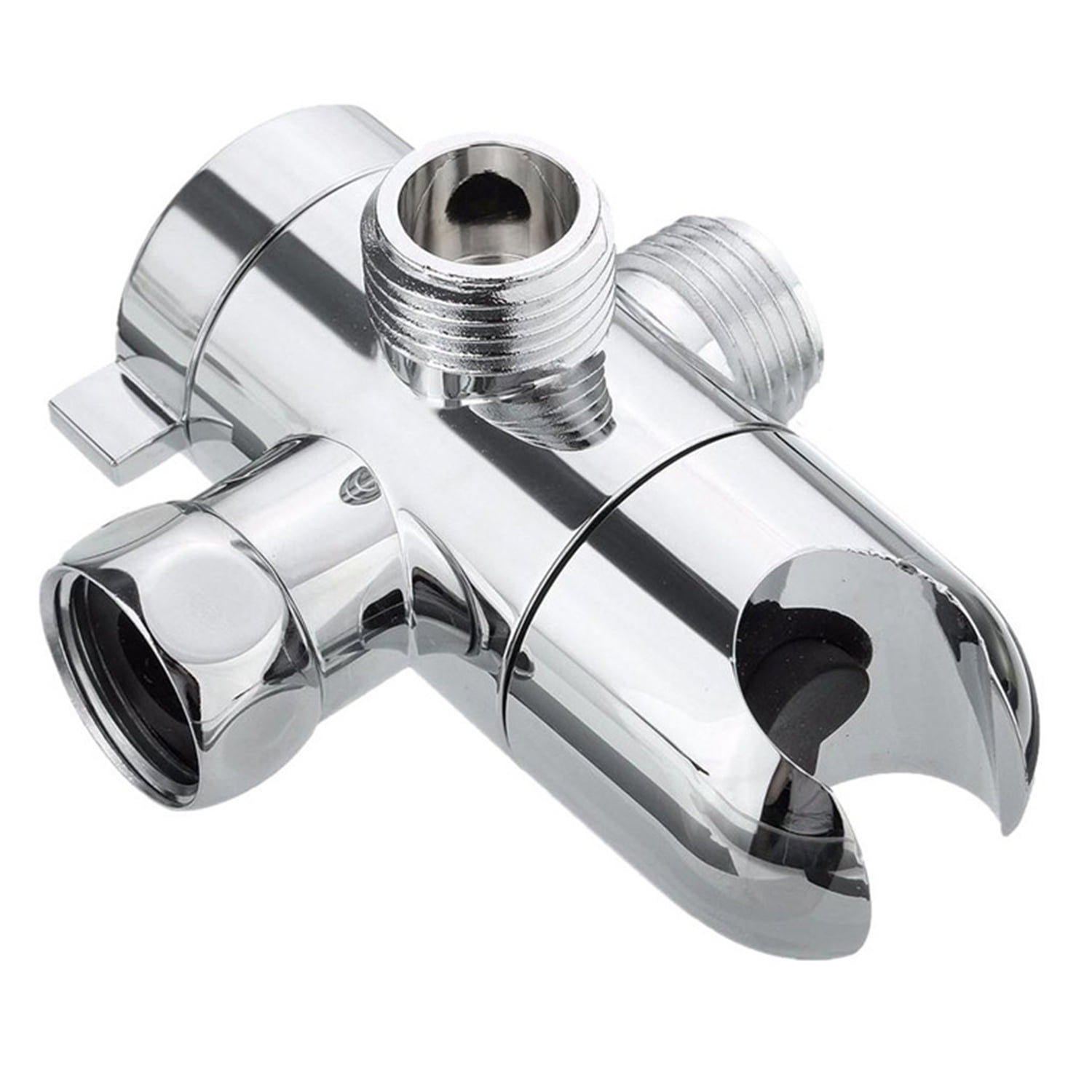 CACASO 100% Solid Brass Shower Arm Diverter,G 1/2 3 Way Shower Diverter valve Fo 