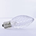 thumbnail image 2 of Bulbrite Pack of (25) 0.6 Watt Clear C7 LED Light Bulbs with Candelabra Screw (E12) Base  2700K Warm White Light, 2 of 3