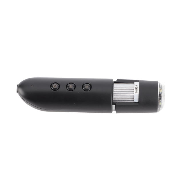 Detector De Piel, Lente óptica 1600X Material ABS Cámara Portátil De Baja Deformación Endoscopio Lupa Inalámbrica Para Mujeres Para Peluquerías