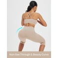 thumbnail image 6 of BALEAF Womens High Waisted Capri Leggings with Pockets Tummy Control Yoga Gym Pants Beige XXXL, 6 of 6