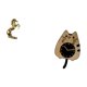 thumbnail image 5 of Reloj de pared con estatua de caballo, reloj de pared decorativo con forma de gato, escultura de resina hecha a mano, reloj moderno de madera,, 5 of 8