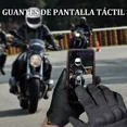 thumbnail image 3 of Guantes Tácticos Motociclista Pantalla Táctil + Mosquetón, 3 of 8