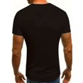 thumbnail image 2 of Men's Bicycle Graphic Print T-shirt For Summer, Trendy Casual Short Sleeve Tees, 2 of 6