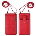 thumbnail image 2 of Diseño De Partición Mujeres Bolso Para Teléfono Móvil Estilo Vertical Bolso Bandolera Patrón De Cocodrilo Monedero De Un Hombro Regalo Para Navidad Cumpleaños Año Nuevo Sweethay AP006545-01, 2 of 6