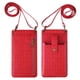 thumbnail image 2 of Diseño De Partición Mujeres Bolso Para Teléfono Móvil Estilo Vertical Bolso Bandolera Patrón De Cocodrilo Monedero De Un Hombro Regalo Para Navidad Cumpleaños Año Nuevo Advancent AP006545-01, 2 of 6