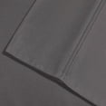 thumbnail image 3 of BNM Deep Pocket Cotton Blend Bed Sheet Set, King, Grey, 3 of 6