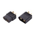 thumbnail image 2 of Conector XT60, Conectores de Motor de batería RC macho hembra negro para coches RC, aviones, modelos de barcos, 2 of 10