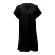 thumbnail image 4 of WILLBEST Vestido Playero De Lino De Color Liso De Verano Para Mujer, Manga Corta, Cuello En V, Botones, Ligero, Transpirable Y Elegante, Informal, Para Vacaciones, Viajes Y Uso Diario., 4 of 4