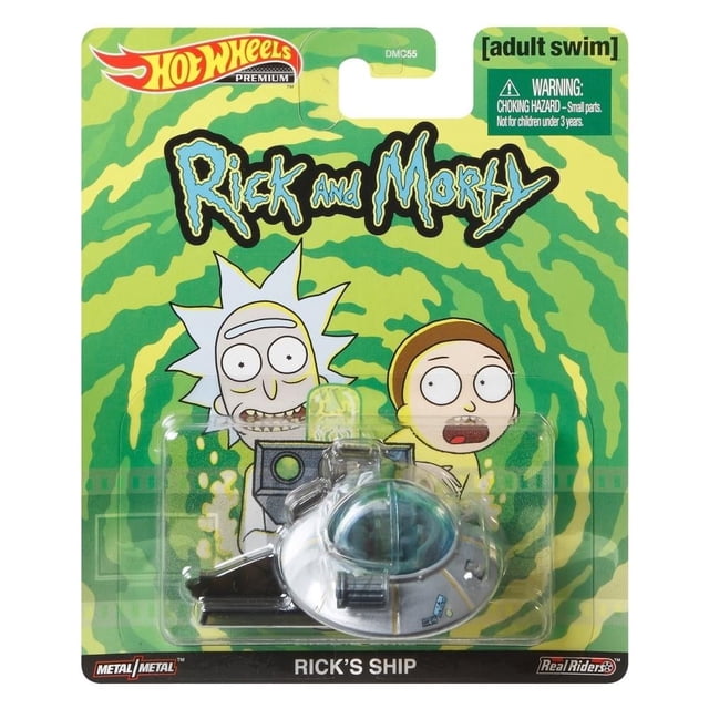 Vehículo de Juguete Hot Wheels Collector Rick & Morty Nave Espacial