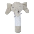 thumbnail image 1 of Rattle Hand Bells Toy, Exquisite Printing Rattle Hand Bells, Fabric Cartoon Animal Image Safe For Infants ,Racoon Dog,Elephant, 1 of 8