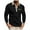 Black, variant on Men's Shirts Casual Cotton Slim Fit Long Sleeve Shirt Patchwork Work Shirt,M