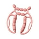 thumbnail image 4 of Masajeadores de rodillos musculares Masaje manual Herramientas de masaje de piernas de mano Relajante muscular Rosa, 4 of 9