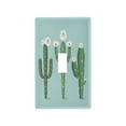 thumbnail image 2 of Switch Panel Switch Decoration 2.76x4.53x0.28 Inches Toggle Switch Switch Plate Wall Plates Living Room Kitchen Bedroom Study Switches Green Cactus, 2 of 8