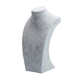 thumbnail image 6 of FOMIYES Grey Jewelry Organizer Bust Display Stand for Neatly Storing Necklaces and Pendants, 6 of 8