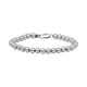 thumbnail image 1 of Pulsera Armani Exchange A|X para Hombre en Latón con Tono Plateado, 1 of 5