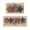 #017#-Style B 2 PCS, variant on 2PCS 4th of July Patriotic Coir Doormat Outdoor Summer Independence Day Memorial Day Rugs Non Slip Welcome Doormats for Kitchen Front Porch Indside Outside Entryway,Style B