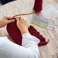 thumbnail image 3 of Tizuqe 8mm-20mm Ergonomic Crochet Needle Soft Handle Crochet Hook for Beginner, 3 of 11