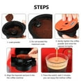thumbnail image 5 of 4PCS 180ML Reusable Coffee Capsule Pods for Tassimo Coffee Machine Refillable Filter Maker Pod (2pcs), 5 of 7