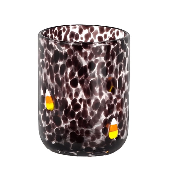 ACDANC 2026 New 1 Pcs Icon Glass Cups - 16 Oz Cute Icon Juice Glass Double Old Fashioned Hand Blown Drinking Cups for Holiday Party Home Decor Lovely Gifts(Halloween Style)